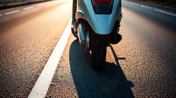 Peut-on doubler un scooter : les règles sur la ligne blanche ?